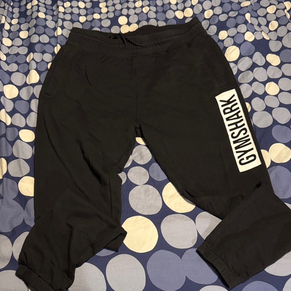 Gymshark men black joggers